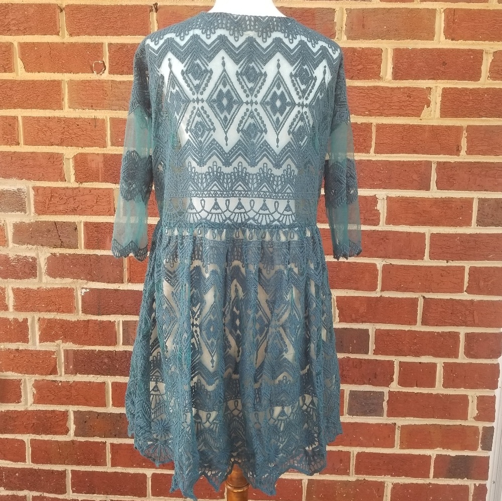 Jen's Pirate Booty Mini Romeo Babydoll Dress S - Picture 8 of 8